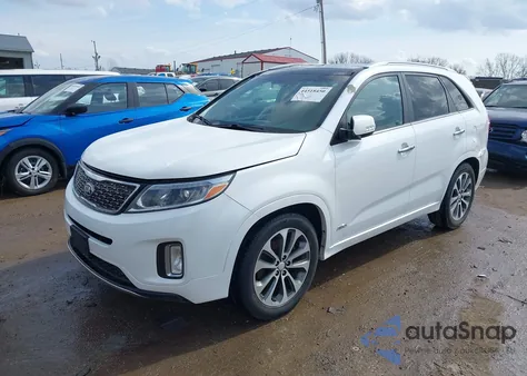 2015 Kia Sorento Sx V6 из США, поврежденный, VIN 5XYKWDA78FG551628